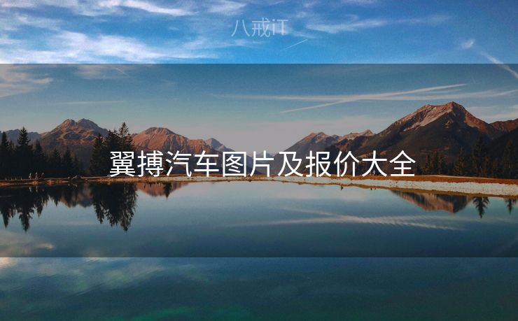  翼搏汽车图片及报价大全