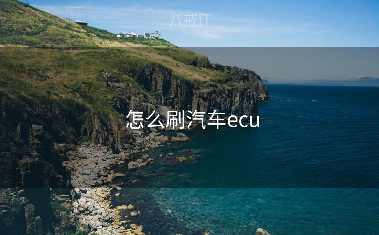  怎么刷汽车ecu