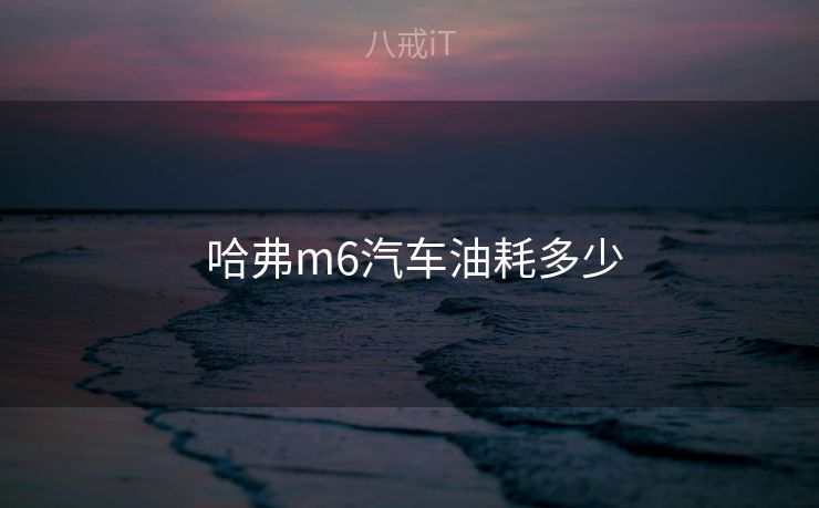  哈弗m6汽车油耗多少