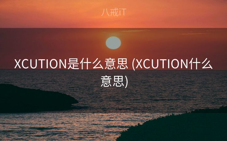 XCUTION是什么意思 (XCUTION什么意思)