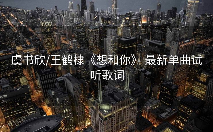 虞书欣/王鹤棣《想和你》 最新单曲试听歌词