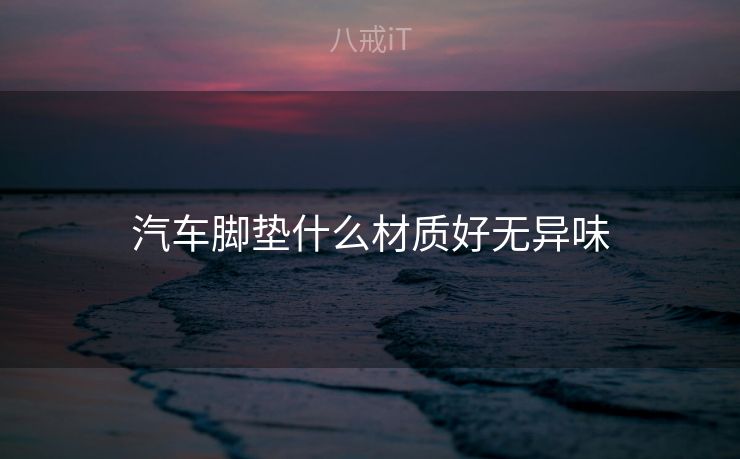 汽车脚垫什么材质好无异味