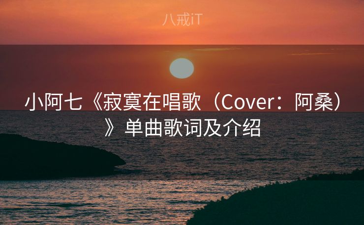小阿七《寂寞在唱歌(Cover:阿桑)》单曲歌词及介绍 小阿七《寂寞在唱歌(Cover:阿桑)》单曲歌词及介绍
