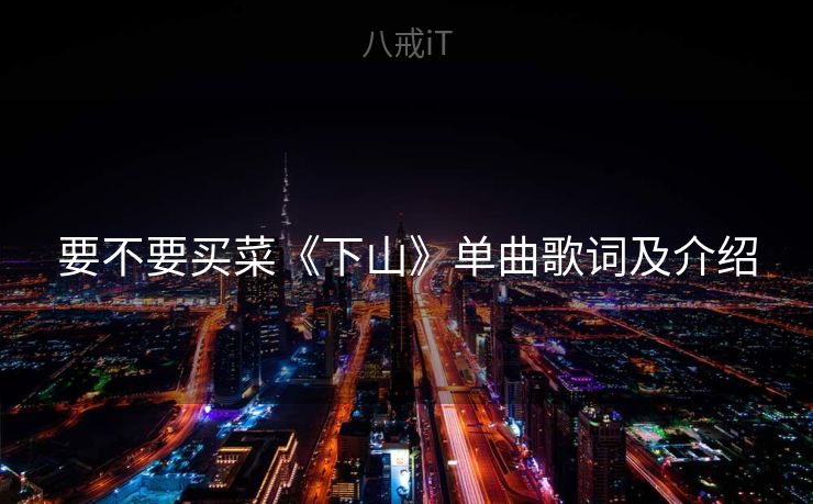要不要买菜《下山》单曲歌词及介绍