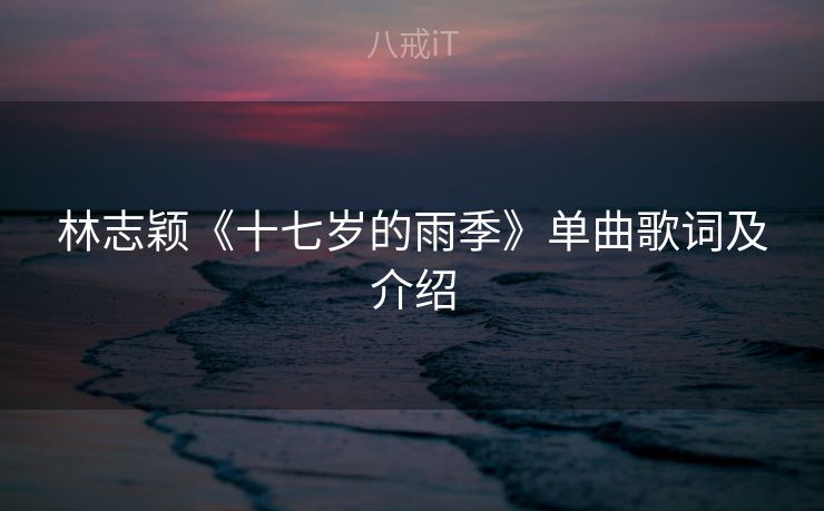 林志颖《十七岁的雨季》单曲歌词及介绍