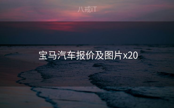  宝马汽车报价及图片x20