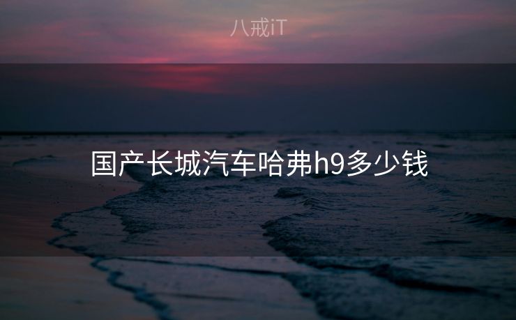 国产长城汽车哈弗h9多少钱