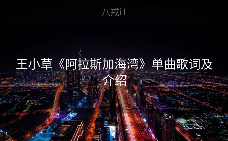 王小草《阿拉斯加海湾》单曲歌词及介绍
