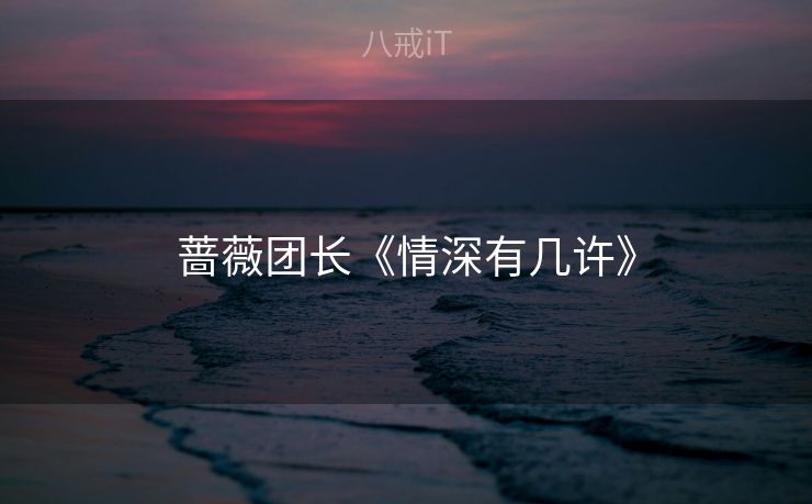 蔷薇团长《情深有几许》
