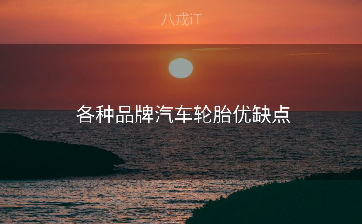  各种品牌汽车轮胎优缺点