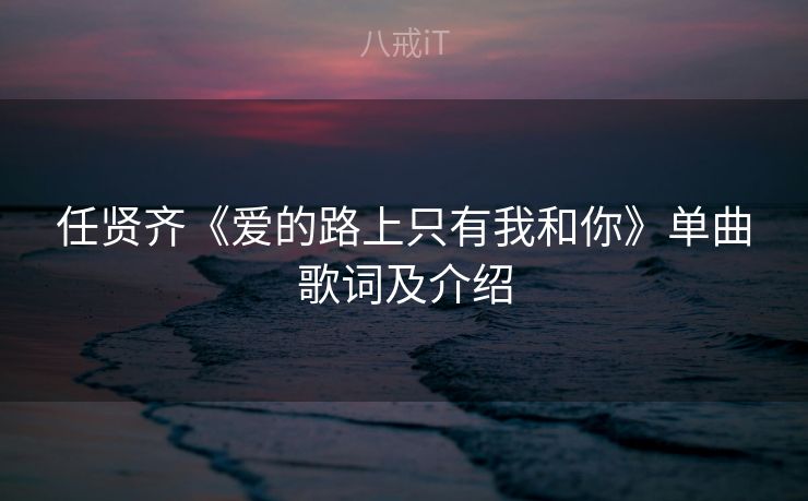 任贤齐《爱的路上只有我和你》单曲歌词及介绍 任贤齐《爱的路上只有我和你》单曲歌词及介绍
