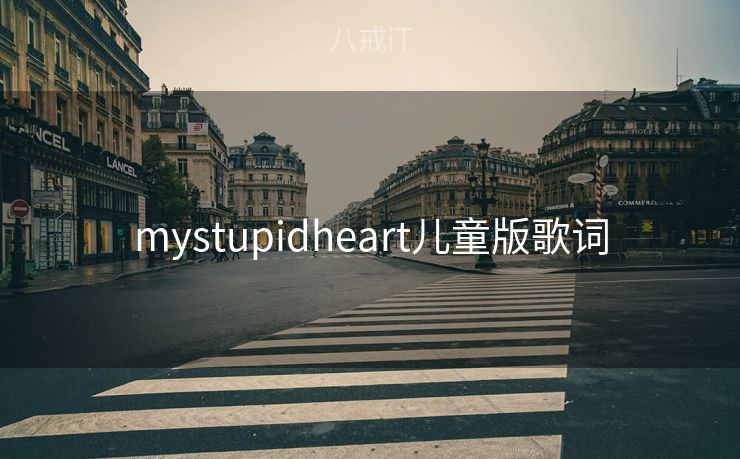 mystupidheart儿童版歌词
