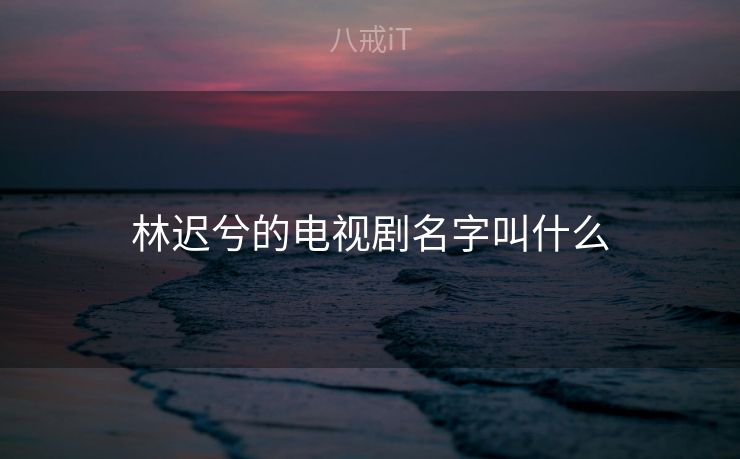 林迟兮的电视剧名字叫什么