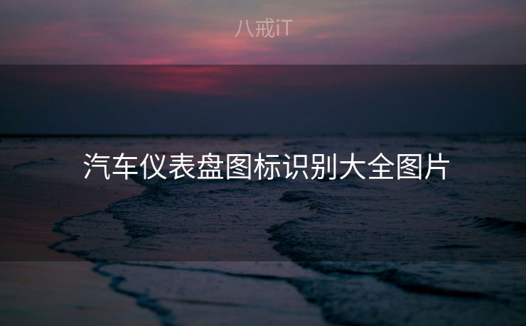  汽车仪表盘图标识别大全图片