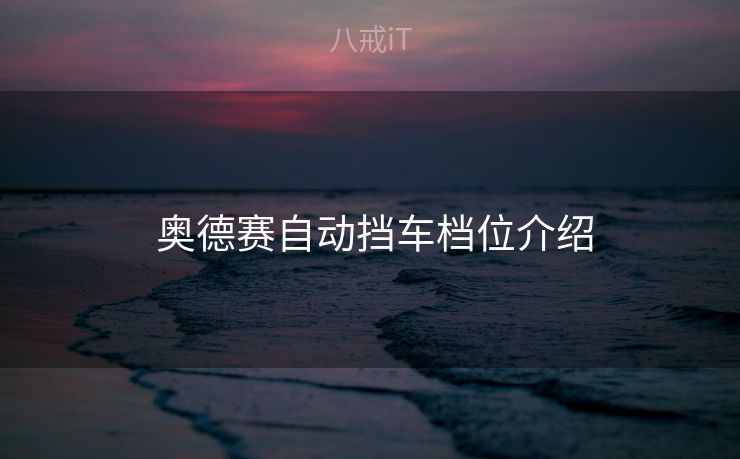  奥德赛自动挡车档位介绍