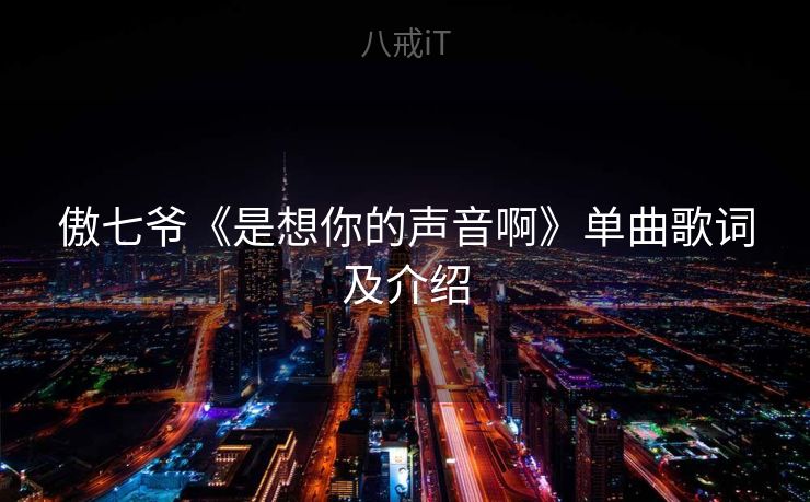 傲七爷《是想你的声音啊》单曲歌词及介绍