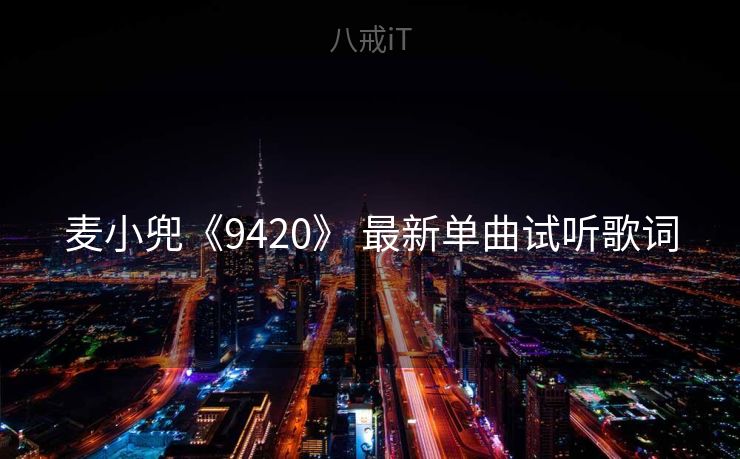 麦小兜《9420》 最新单曲试听歌词