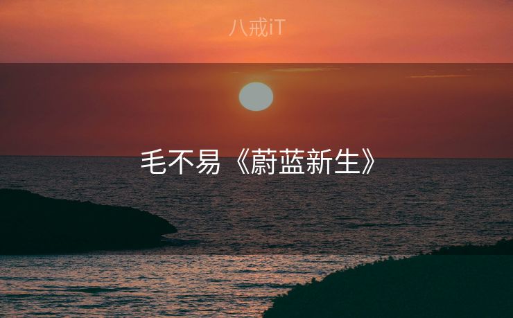 毛不易《蔚蓝新生》