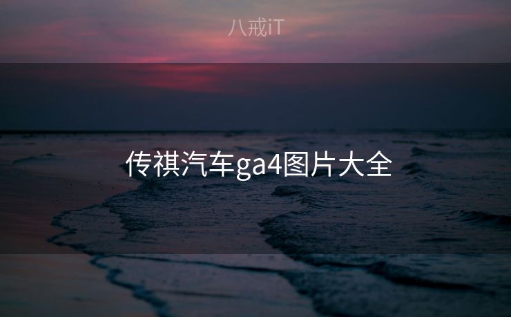  传祺汽车ga4图片大全