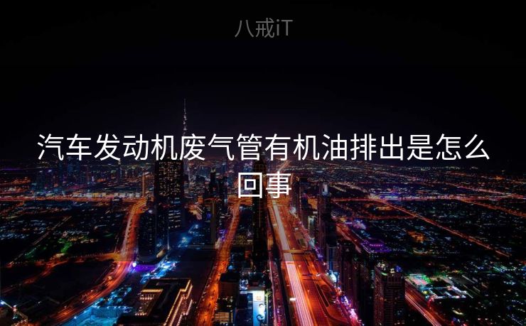 汽车发动机废气管有机油排出是怎么回事
