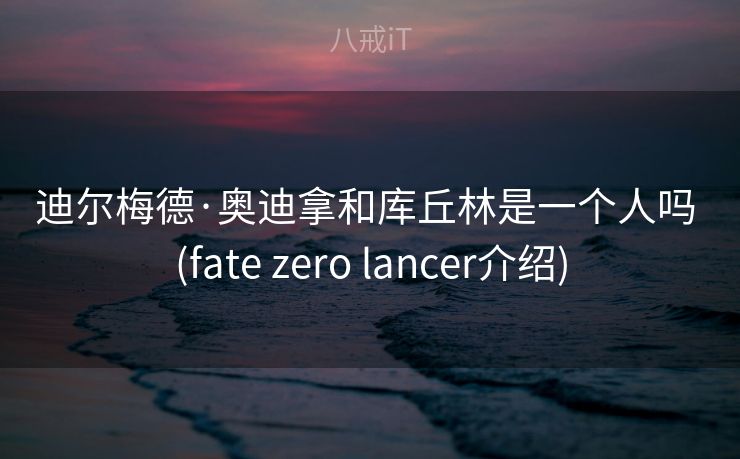 迪尔梅德·奥迪拿和库丘林是一个人吗 (fate zero lancer介绍)