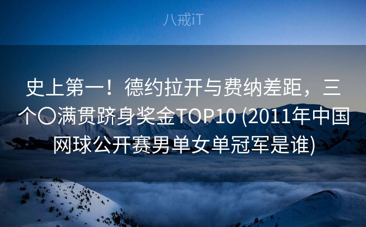 史上第一！德约拉开与费纳差距，三个〇满贯跻身奖金TOP10 (2011年中国网球公开赛男单女单冠军是谁)