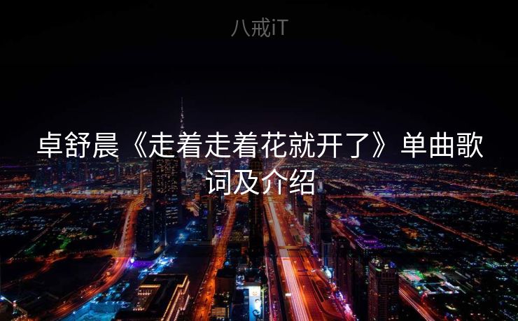 卓舒晨《走着走着花就开了》单曲歌词及介绍 卓舒晨《走着走着花就开了》单曲歌词及介绍