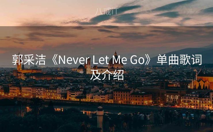 郭采洁《Never Let Me Go》单曲歌词及介绍