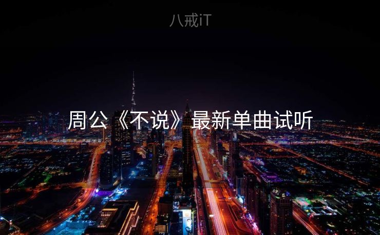 周公《不说》最新单曲试听