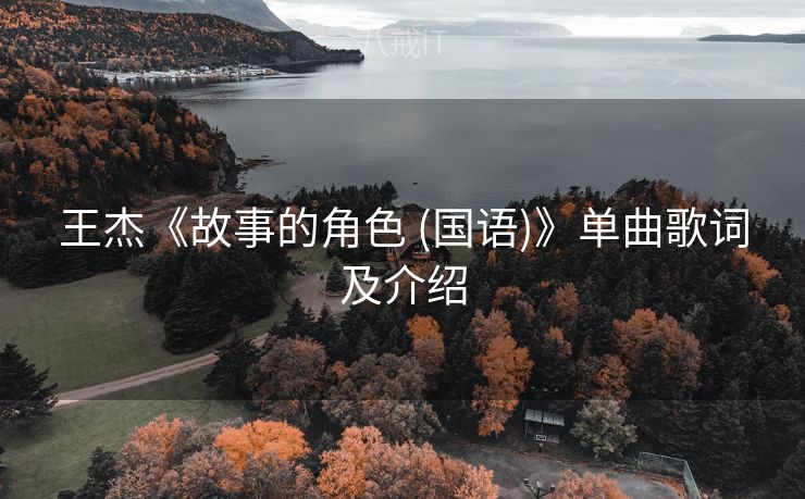 王杰《故事的角色 (国语)》单曲歌词及介绍