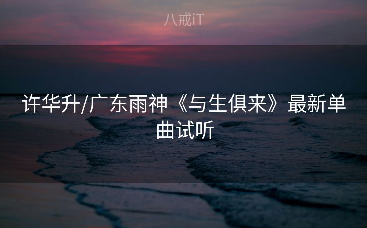 许华升/广东雨神《与生俱来》最新单曲试听