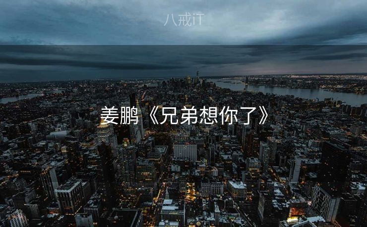 姜鹏《兄弟想你了》