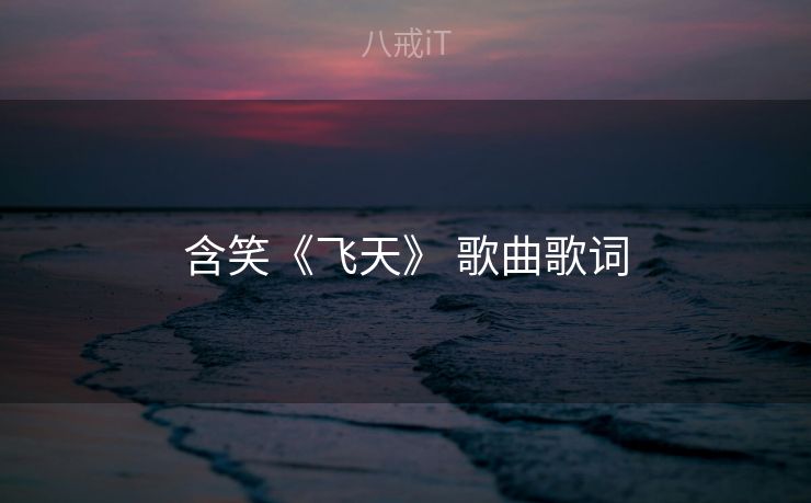 含笑《飞天》 歌曲歌词 含笑《飞天》 歌曲歌词