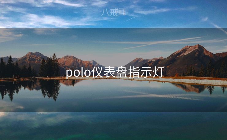  polo仪表盘指示灯