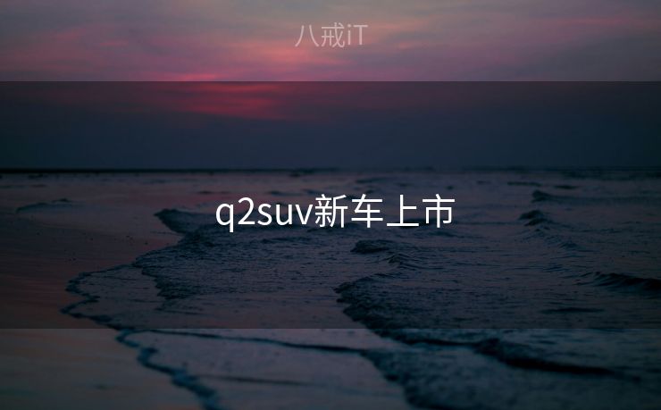  q2suv新车上市