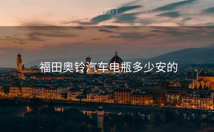  福田奥铃汽车电瓶多少安的