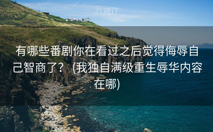 有哪些番剧你在看过之后觉得侮辱自己智商了？ (我独自满级重生辱华内容在哪)
