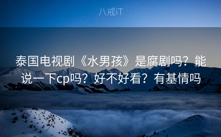 泰国电视剧《水男孩》是腐剧吗？能说一下cp吗？好不好看？有基情吗