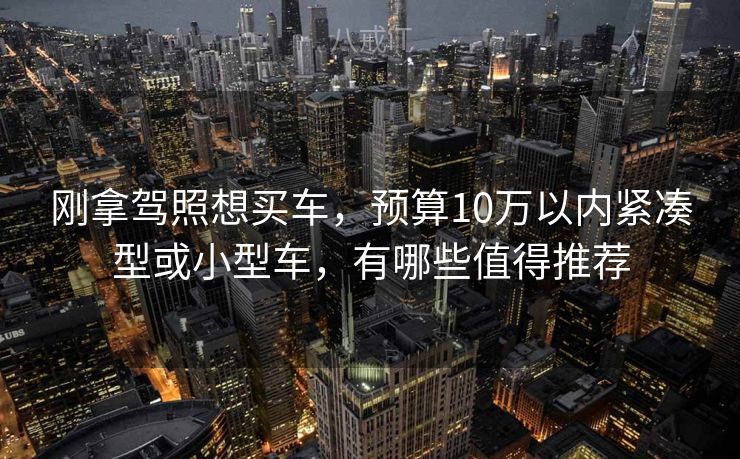 刚拿驾照想买车，预算10万以内紧凑型或小型车，有哪些值得推荐