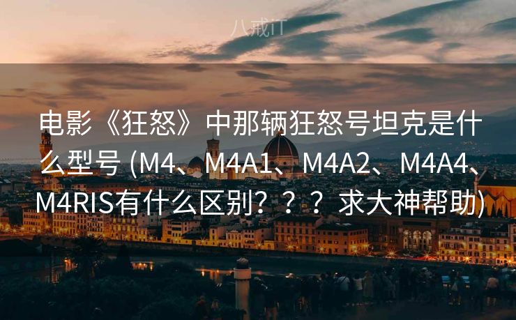 电影《狂怒》中那辆狂怒号坦克是什么型号 (M4、M4A1、M4A2、M4A4、M4RIS有什么区别？？？求大神帮助)