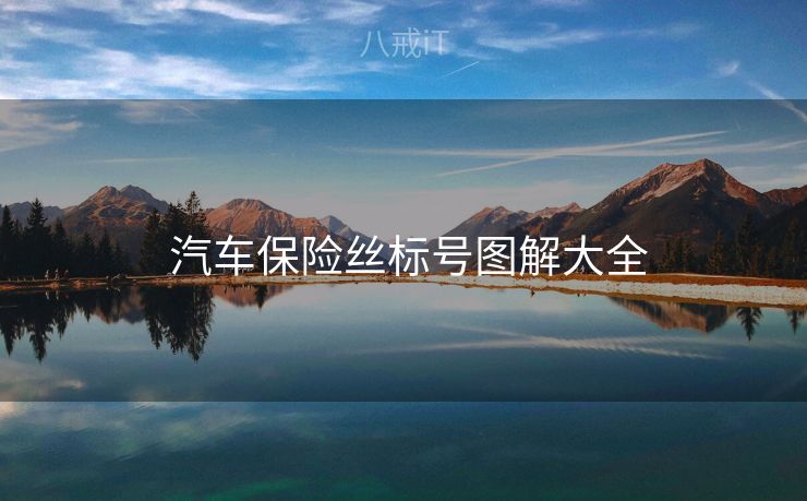 汽车保险丝标号图解大全