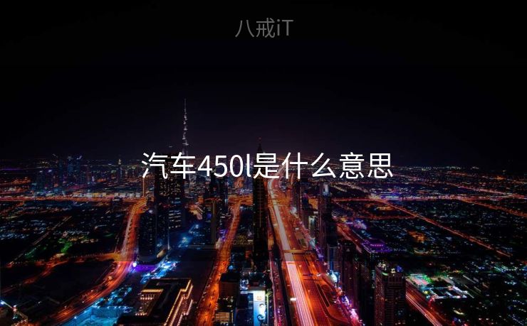  汽车450l是什么意思
