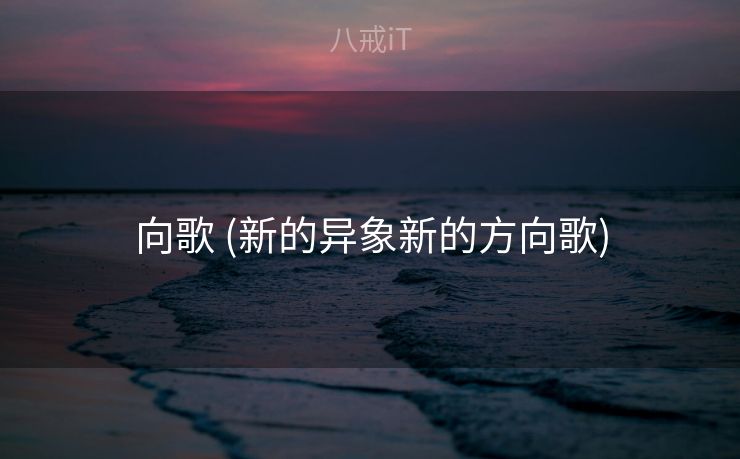 向歌 (新的异象新的方向歌)
