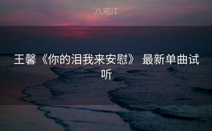 王馨《你的泪我来安慰》 最新单曲试听