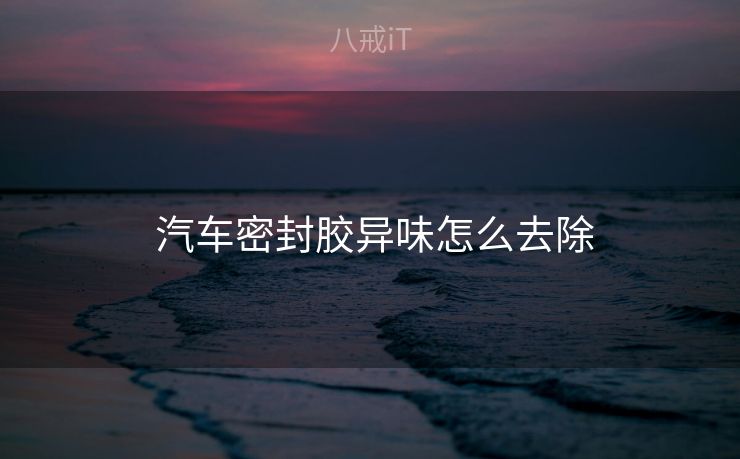  汽车密封胶异味怎么去除