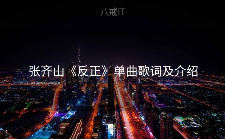 张齐山《反正》单曲歌词及介绍