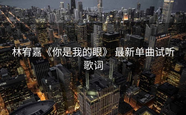 林宥嘉《你是我的眼》 最新单曲试听歌词