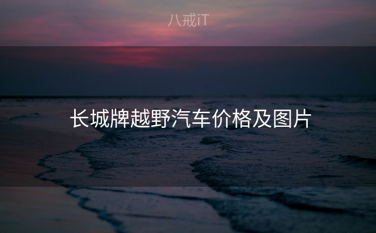 长城牌越野汽车价格及图片  长城牌越野汽车价格及图片