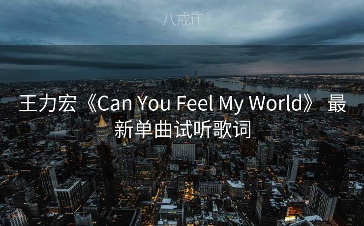 王力宏《Can You Feel My World》 最新单曲试听歌词