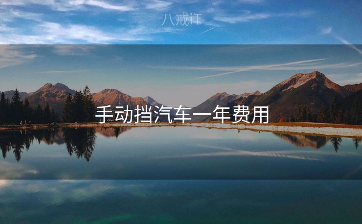 手动挡汽车一年费用 手动挡汽车一年费用